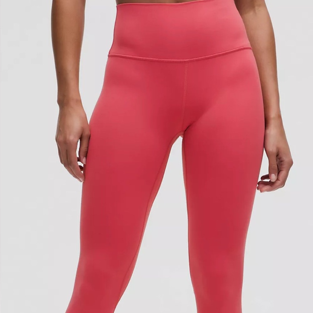 Lululemon Women's Coral High-Waisted Leggings